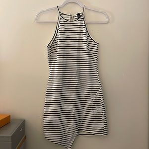 Windsor Black and White Fitted Dress
